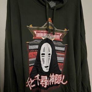 Studio Ghibli’s “Spirited Away” Crop Hoodie